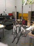 vertical tracks and outriggers