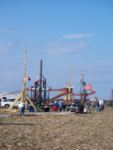 Trebuchets setting up